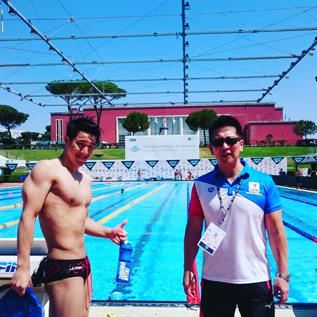 瀬戸大也さんのインスタグラム写真 - (瀬戸大也Instagram)「‪明日からイタリアのローマでセッテコリ杯です！！強い選手が沢山来ていてレベルが高そうなので楽しみです😊‬ #swimming #settecolli #bp2017 #トビウオジャパン #arena #ajinomoto」6月22日 20時10分 - daiya_seto