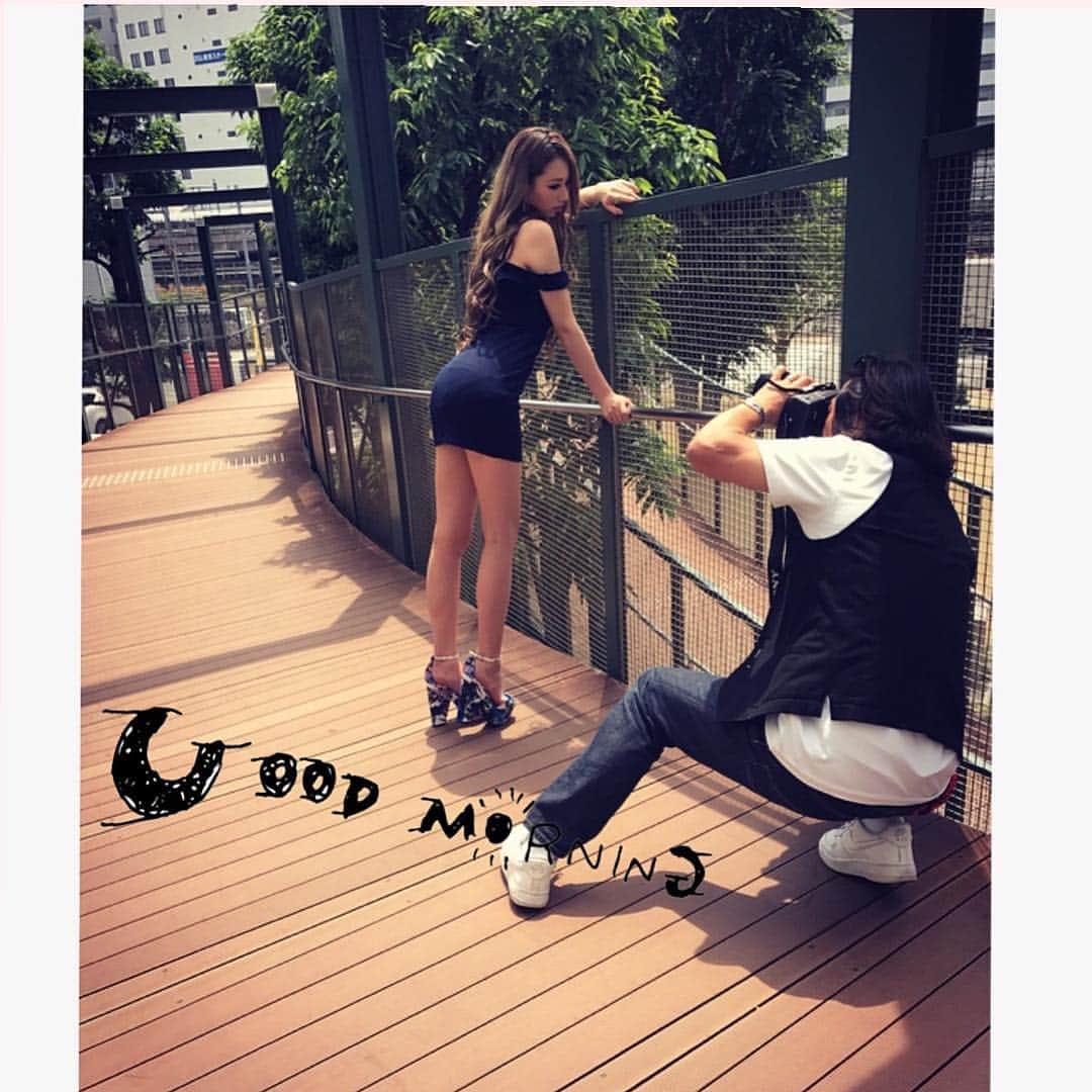 のインスタグラム：「#撮影#ootd#pic #instagood #model #snap#gyda#emoda#coordinate #ネイビー#ワンピース」