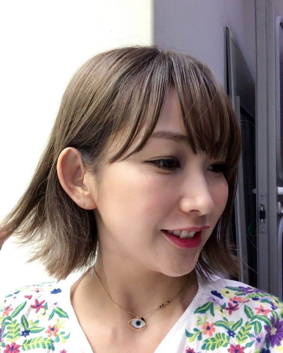 中上真亜子さんのインスタグラム写真 - (中上真亜子Instagram)「髪がめっちゃいい色ー🤤このあと今日感テレビだよっもう始まってるよ、バタバタしちゃう🦈」6月23日 14時17分 - maako_nakagami