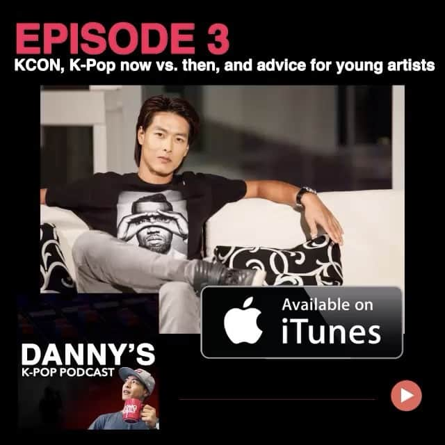 DANNY のインスタグラム：「Episode 3 is up!  KCON 2017, Kpop now vs then, and advice to artists just getting started. Link in bio! And don't forget to call me with YOUR question: (567) 39 DANNY」