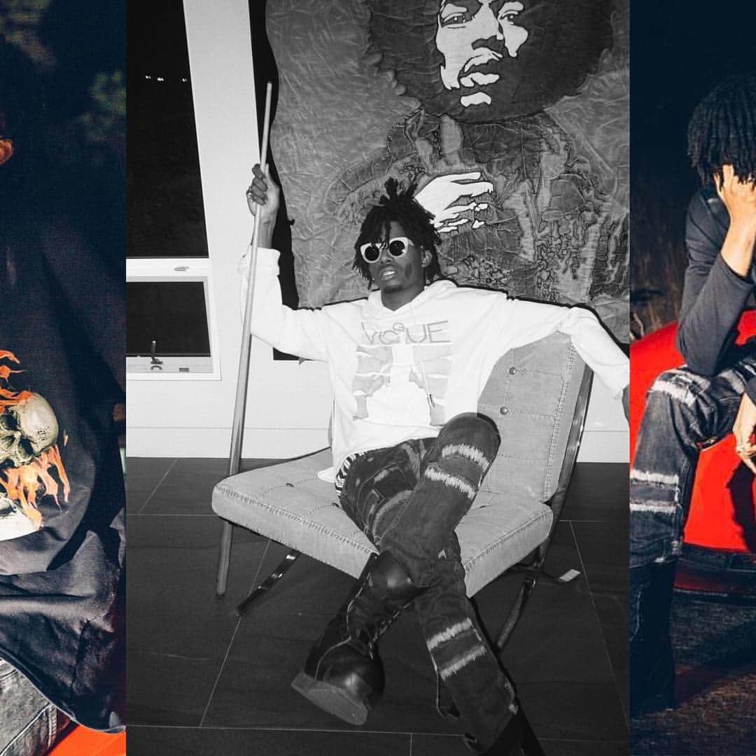 INARI TSUCHIYAのインスタグラム：「@playboicarti wearing INARI EYEDENTITY - TYPE11 / PINK Special thanks @des / @paid  #inarieyewear #inarieyedentity #sunglass #sunglasses #fashion #eyewear #eyewears #des #playboicarti #xxlfreshman2017」