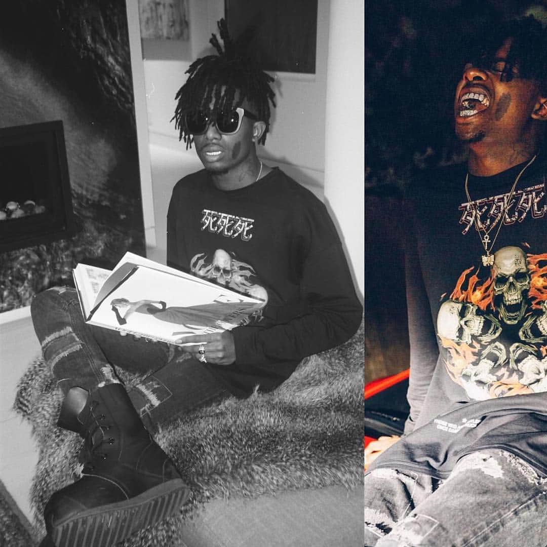 INARI TSUCHIYAのインスタグラム：「@playboicarti wearing INARI EYEDENTITY - TYPE1 / M.BLACK Special thanks @des / @paid  #inarieyewear #inarieyedentity #sunglass #sunglasses #fashion #eyewear #eyewears #des #playboicarti #xxlfreshman2017」