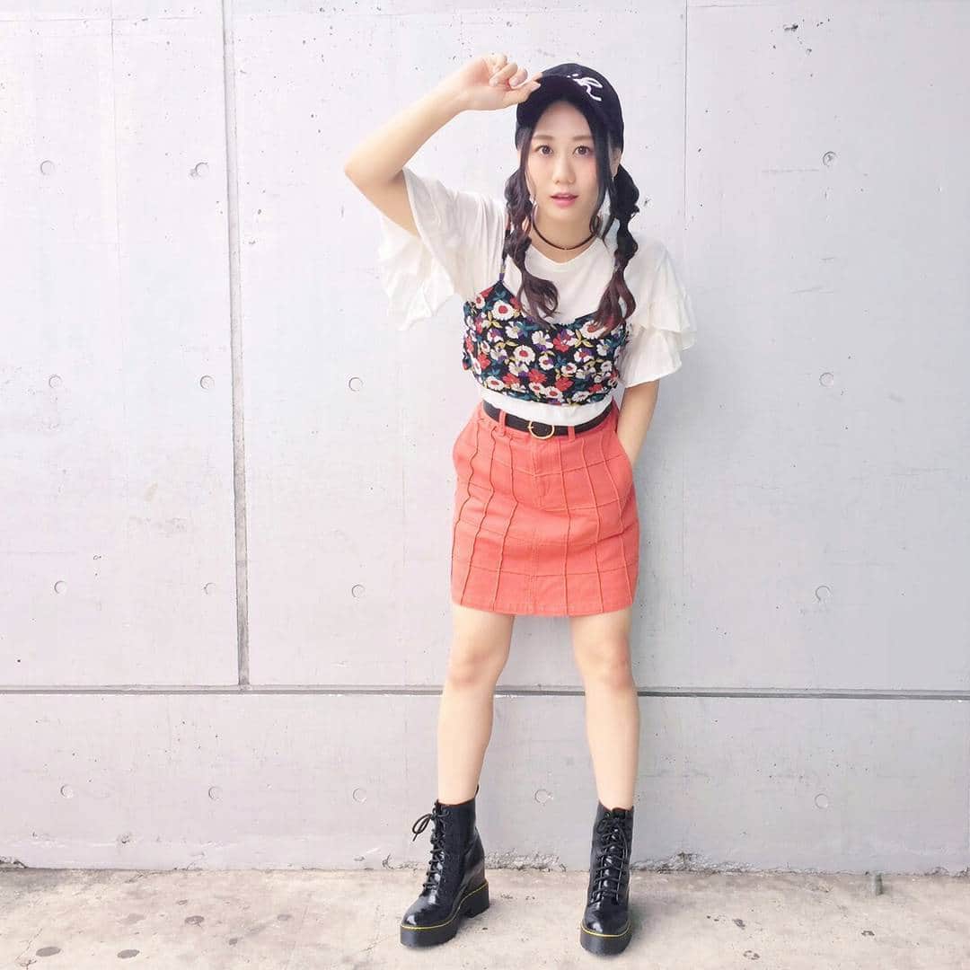 古畑奈和さんのインスタグラム写真 - (古畑奈和Instagram)「私服っち👀💓 長いスカートが好きだから 短いスカートは久々かな…  また挑戦しようっ  #私服 #ske48 #akb48」6月26日 9時19分 - nao_furuhata