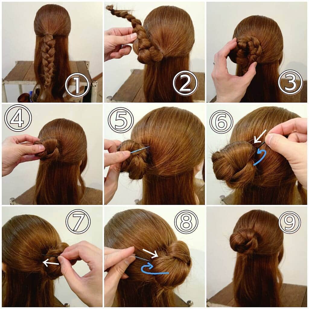 Nest Hairsalonさんのインスタグラム写真 Nest Hairsaloninstagram 再投稿 昨日に引き続き 美女と野獣 ベル ハーフアップアレンジ ダンスシーン編 横浜美容室 ヘアサロン ヘアエステ 美容室 ヘアアレンジ ヘアアレンジ解説 ヘアアレンジプロセス 簡単