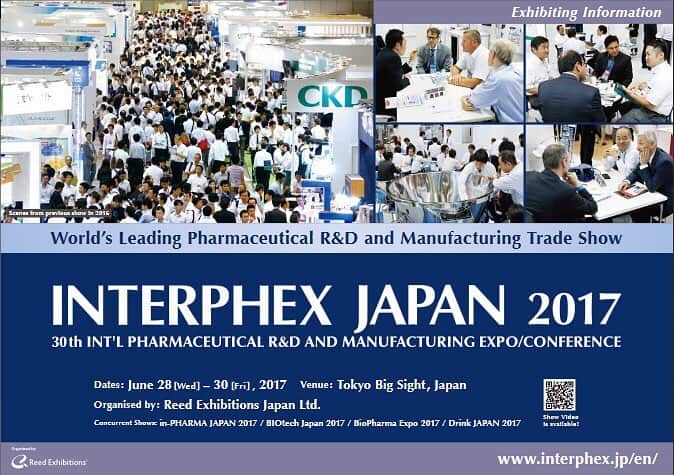 Nippon Zettoc Co.,LTDのインスタグラム：「INTERPHEX JAPAN 2017. June 28th(wed)〜30th(fri),open at 10:00AM to 18:00PM. Check out our booth!!Booth No.W1-62.  http://www.interphex.jp/en/Home/」