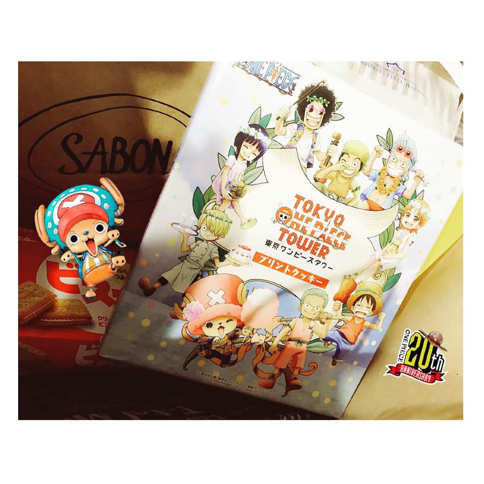 星野ナミのインスタグラム：「ONE PIECE20周年おめでとう🎈👒✨ #onepiece  #20th  #7月22日  #ワンピースの日」