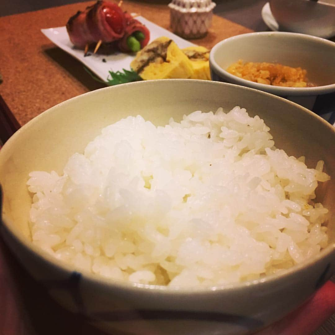 竹内結子さんのインスタグラム写真 - (竹内結子Instagram)「・ 突然今夜の晩ご飯 #米スタグラム #アヤコの銀シャリ✨ #鍋炊き美味なりけり✨」7月22日 21時37分 - yuko_takeuchi0401