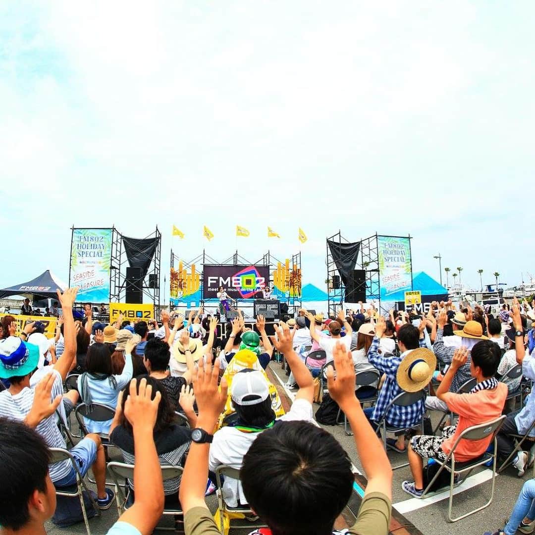 FM802さんのインスタグラム写真 - (FM802Instagram)「海の日は和歌山マリーナシティで公開生放送！  Charisma.comのSPECIAL LIVEでした！ 聴きのがした方はradikoのタイムフリー機能でお楽しみください！  #FM802 #radiko #Charisma_com #中島ヒロト #加藤真樹子」7月22日 23時53分 - fm802_pr