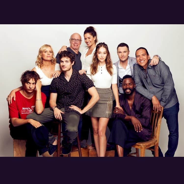 ダニエル・シャーマンのインスタグラム：「The lovely people of Fear . Thanks Comic con @kjdickens @kingofbingo @alyciajasmin @mercedesmason @samunderwoodnyc , frank, dayton, Michael and @soniamichelle @thekooplesofficial and @amc_tv for making it all look great xxx」
