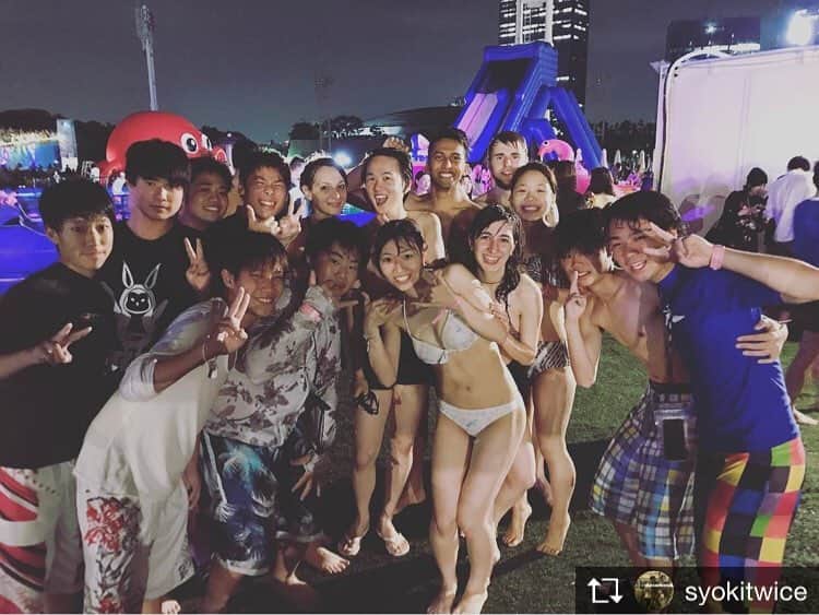 ウォーターパークbyハウステンボスさんのインスタグラム写真 ウォーターパークbyハウステンボスinstagram Repost From Syokitwice Toprankrepost Toprankrepost 最高でした 大阪城ウォーターパーク 大阪城 ウォーターパークナイトプール 大阪城ウォーター