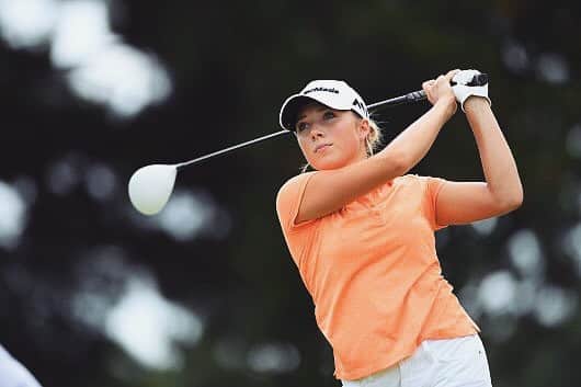 Sierra Brooksのインスタグラム：「Thank you @century21 for the opportunity to come back to Japan and for everyone who came out to support. It was so nice to compete again, loved every minute of being here. Hope to be back next year. #jlpga ⛳️」