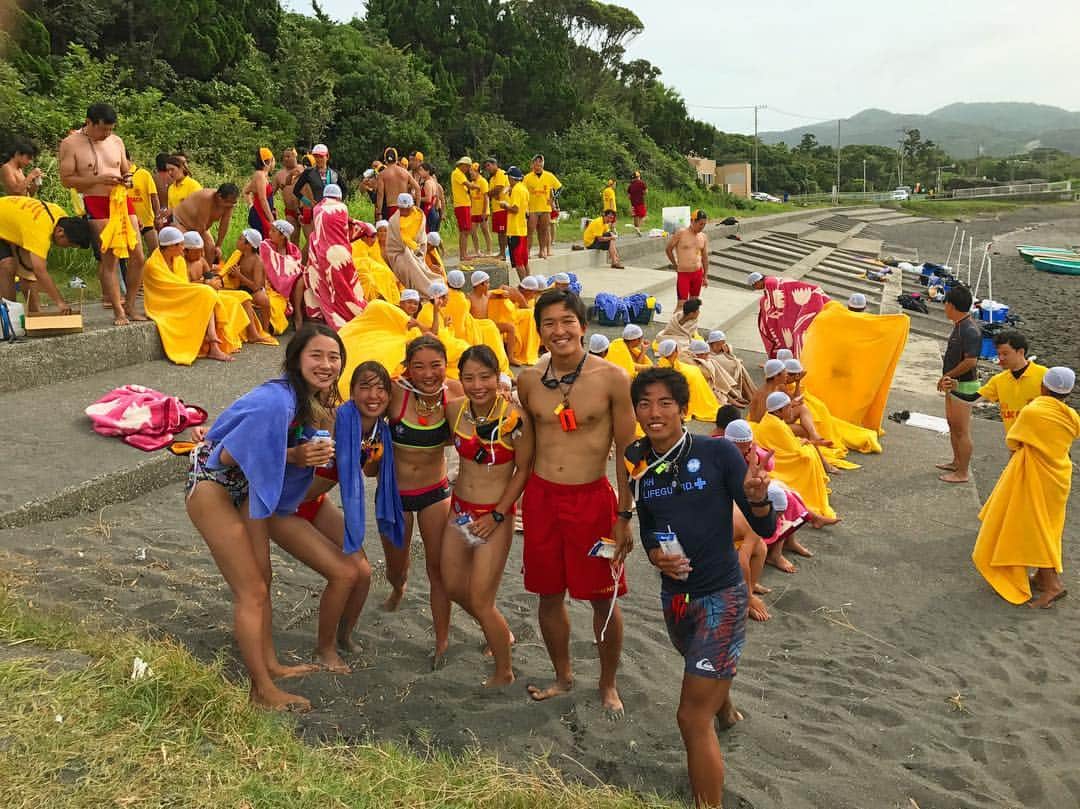 のインスタグラム：「🐠🐳🐟🐡 慶應幼稚舎遠泳合宿🌊 サポートメンバーとして参加。 物凄く苦手な平泳ぎを90分間… 大変だったけど、子供たちの懸命な姿に励まされ、無事完泳✌🏽 声かけたら笑顔を見せてくれるみんなが可愛すぎた🤤 #keioL&F」