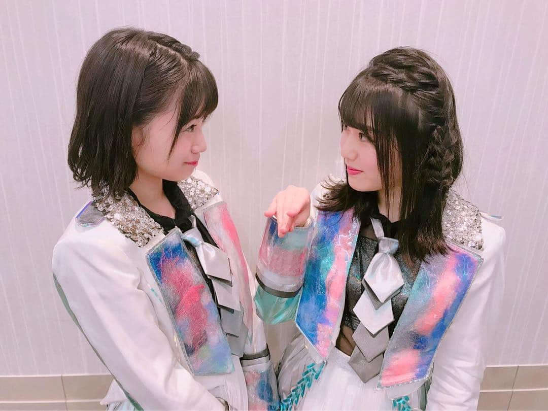 h3artbrak3rsさんのインスタグラム写真 - (h3artbrak3rsInstagram)「#hkt48 #akb48 #mio #朝長美桜 #みお #oda #小田彩加 #おでぃー #themusicday」7月1日 21時10分 - h3artbrak3rs