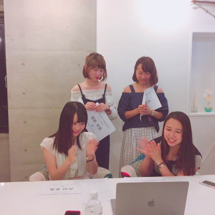 岡田紗季のインスタグラム：「ツイキャスはこんな感じでやってますよ〜♪ #OCC2017 #ツイキャス #ミスコン #応援よろしくお願いします」