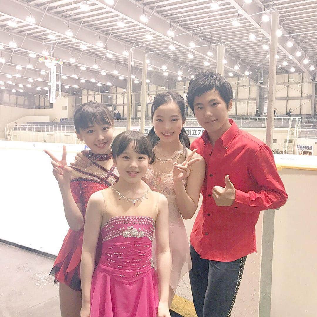 本田太一のインスタグラム：「#本田兄妹 #衣装色かぶり #みんな頑張りました」