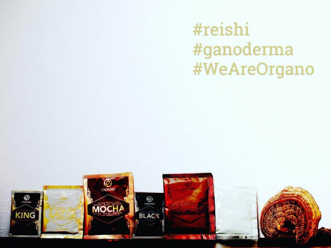 ORGANO JAPANのインスタグラム：「Reishi is no longer only Japanese, but it's also English. * Let's tag your coffee with #reishi * #ganoderma #reishi #organogold #organo #weareorgano #tastethegold #霊芝入りコーヒー #霊芝」