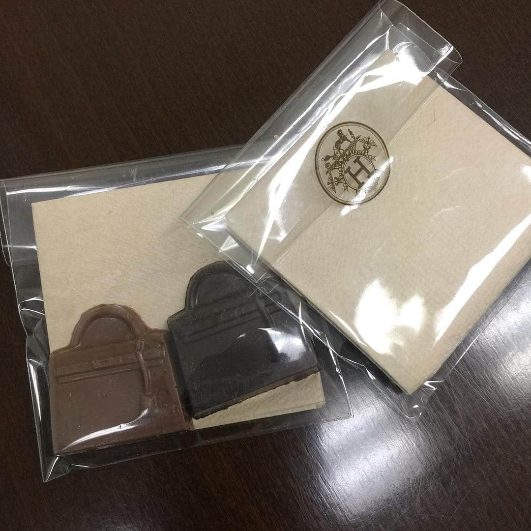 高嶋ちさ子さんのインスタグラム写真 - (高嶋ちさ子Instagram)「エルメスのチョコ 珍しい」7月3日 13時26分 - chisakotakashima
