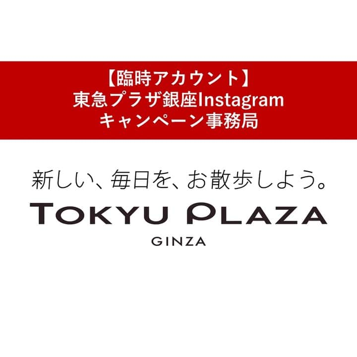 東急プラザ銀座　instagramキャンペーン事務局のインスタグラム