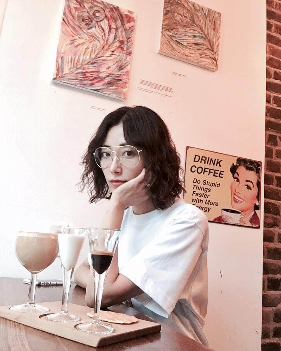 大塚良子さんのインスタグラム写真 - (大塚良子Instagram)「☕️ #nyc_cafe_from_ryoko  #nyc #lowereastside #coffeeproject」7月4日 9時03分 - ryokokonami