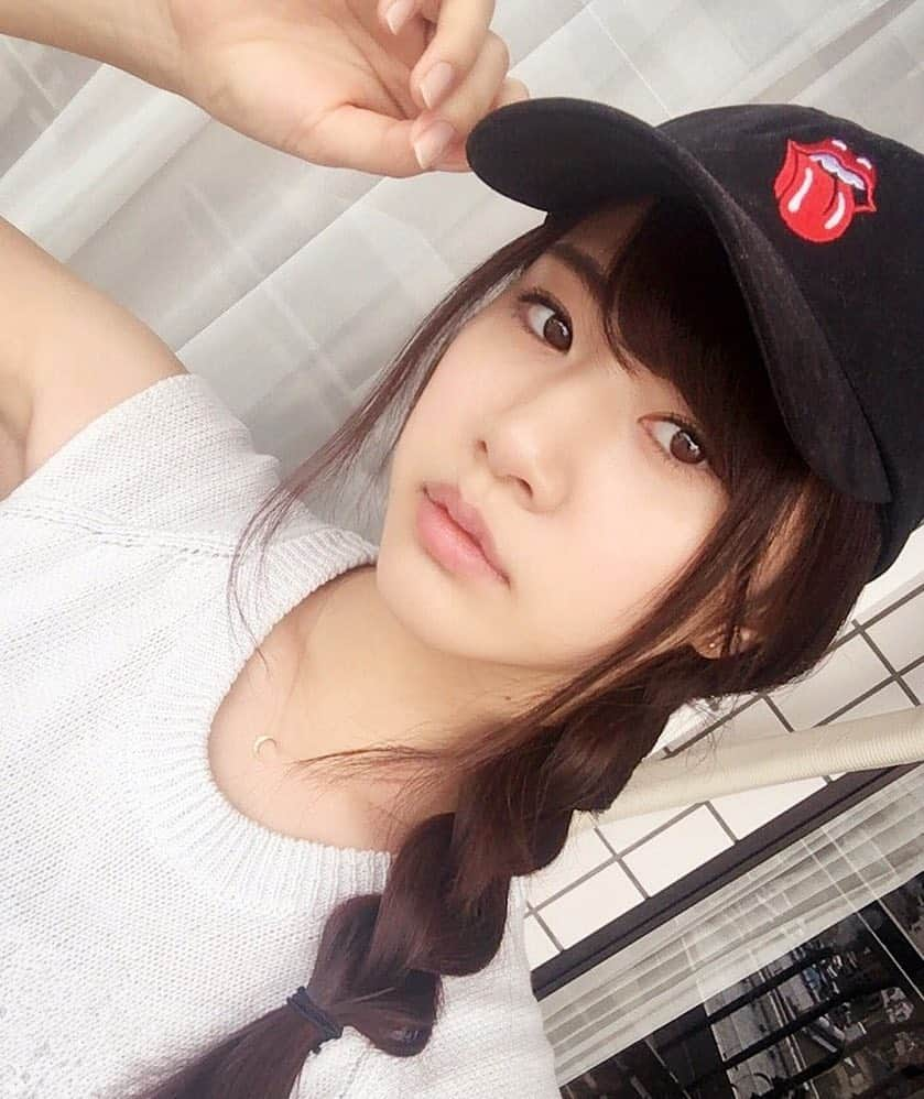 大伴理奈さんのインスタグラム写真 - (大伴理奈Instagram)「お腹、、すいた😹 #today #fashion  #instagood #me #cap」7月5日 16時33分 - rina_otomo