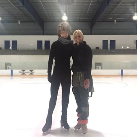 ケヴィン・レイノルズのインスタグラム：「New short program ☑️ All about pushing your own limits and boundaries 💪 Thanks Shae for an amazing weekend - it's been so much fun creating programs together over the years. Can't wait to show this one off!」