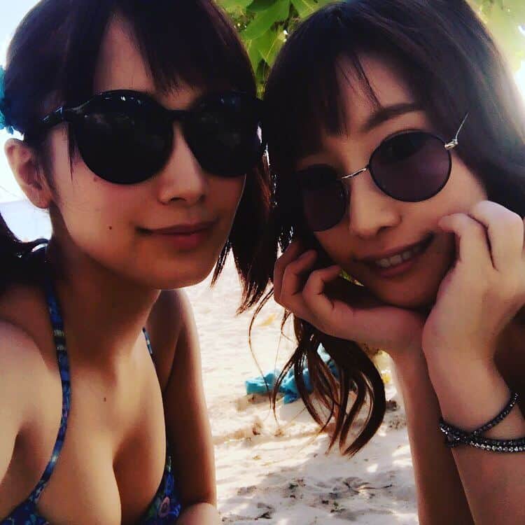 あやみ旬果さんのインスタグラム写真 - (あやみ旬果Instagram)「❤️🌴 #あやみ旬果 #小島みなみ #夏らしいことできた」7月9日 3時17分 - ayami_syunnka0815