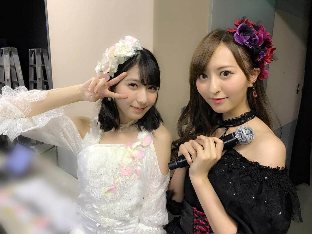 h3artbrak3rsさんのインスタグラム写真 - (h3artbrak3rsInstagram)「#hkt48 #natsumi #松岡菜摘 #なつ #madoka #森保まどか #もりぽ #なつまど #おしめし #最終ベルが鳴る公演 #西鉄ホール」7月9日 13時33分 - h3artbrak3rs