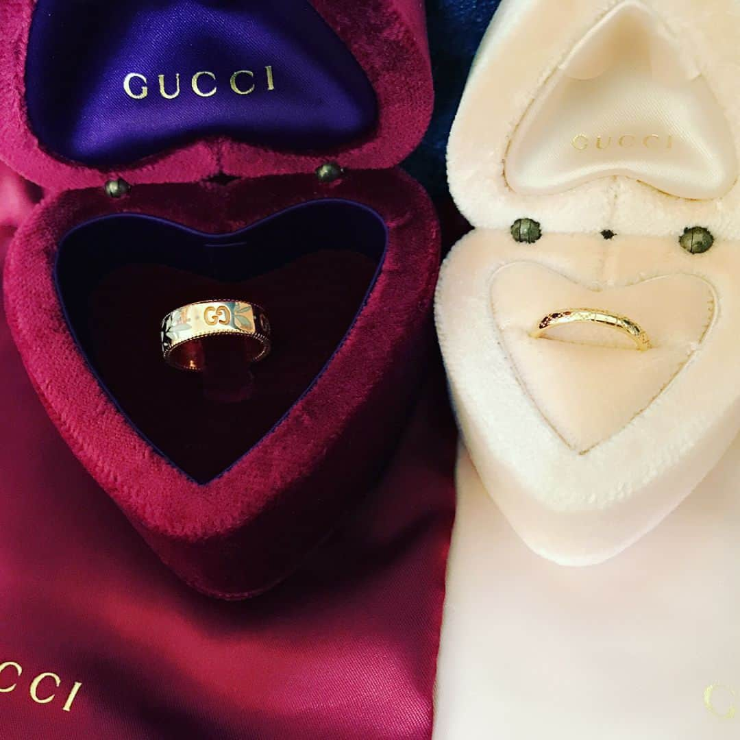 重盛さと美さんのインスタグラム写真 - (重盛さと美Instagram)「一目惚れした指輪♡#GUCCI #安心してください#自分で買いましたよ#笑」7月11日 21時23分 - satomi_shigemori