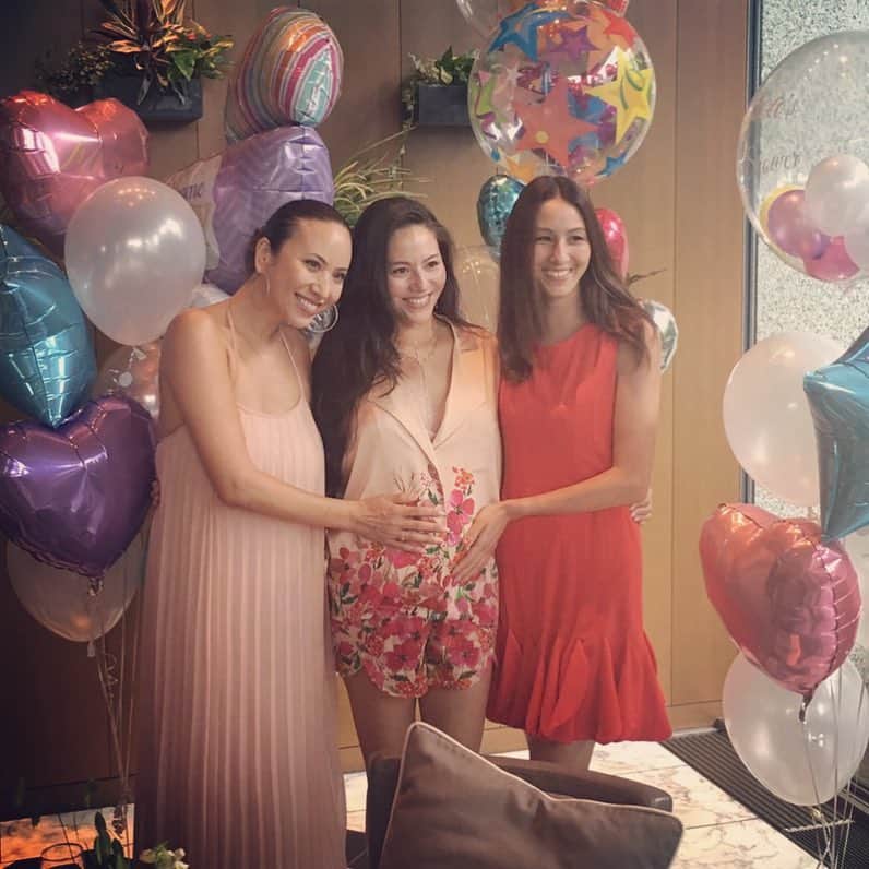 道端カレンさんのインスタグラム写真 - (道端カレンInstagram)「ジェシおめでとーーー❤️❤️❤️👶🍼👶🍼❤️❤️❤️ #jmbabyshower」7月26日 13時23分 - karenmichibata