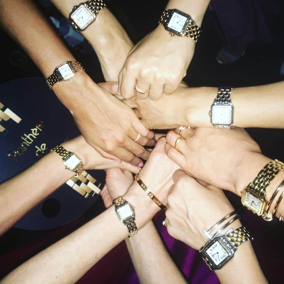 風間ゆみえのインスタグラム：「#pantheredecartier #CartierParty #パンテールトーキョー」