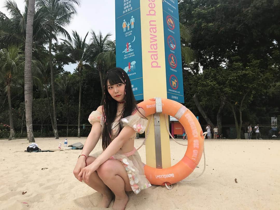 白間美瑠さんのインスタグラム写真 - (白間美瑠Instagram)「水着が可愛いです💕 #まさかシンガポール」7月13日 14時00分 - shiro36run