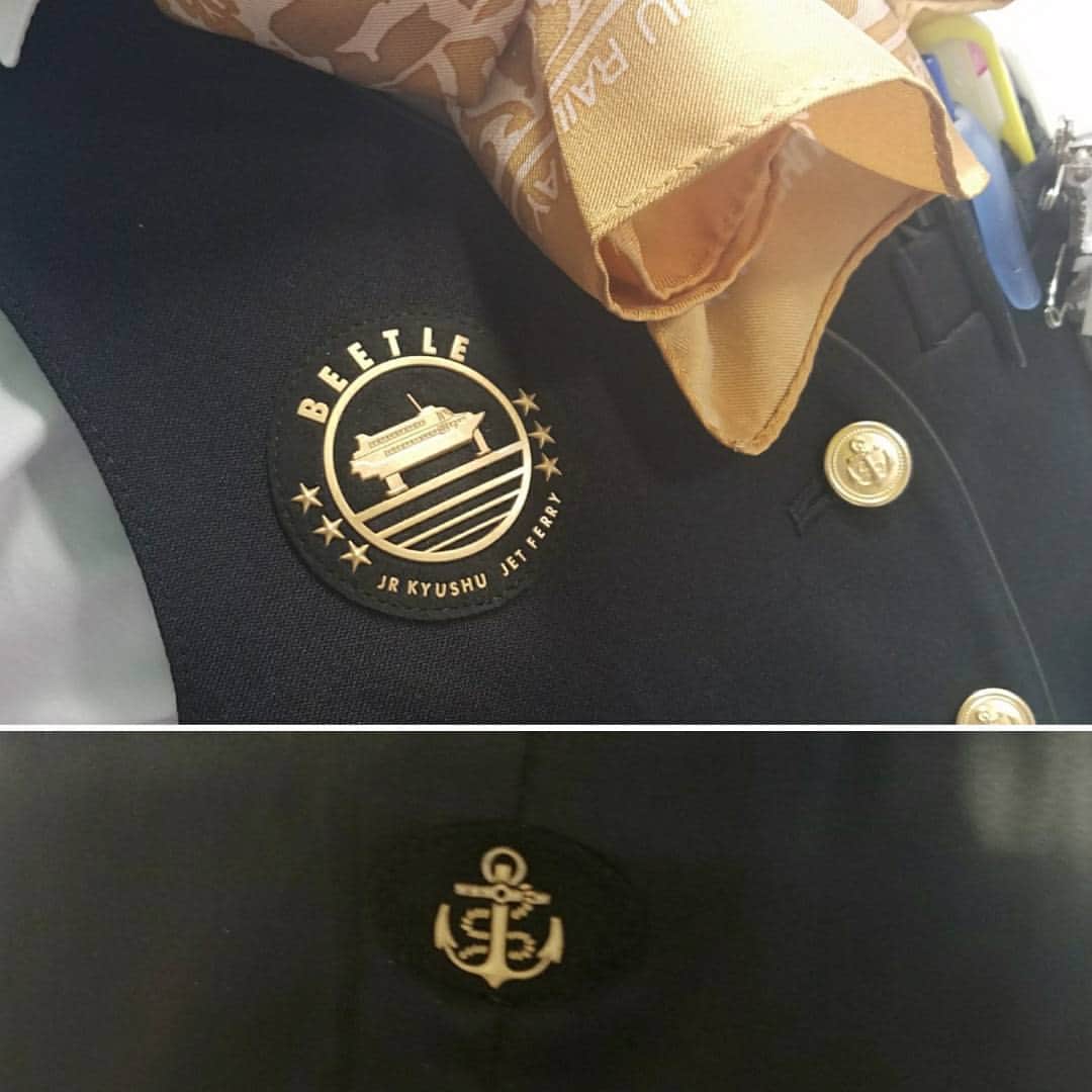 JR九州高速船株式会社さんのインスタグラム写真 - (JR九州高速船株式会社Instagram)「みなさん、ビートルの制服👔が変わったことにお ...