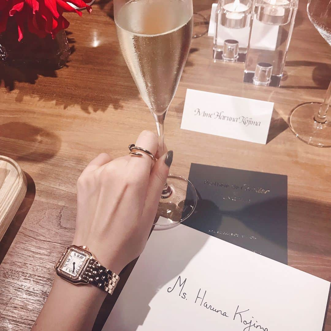 小嶋陽菜さんのインスタグラム写真 - (小嶋陽菜Instagram)「Panthère de Cartier at TRUNK❤️Special dinner🥂  素敵なお姉様方とお話しできて、貴重な時間でした😌❤️誘ってくださったささちゃん@keikosasaki_mylan ありがとうございました❣️ #パンテールトーキョー」7月13日 20時17分 - nyanchan22