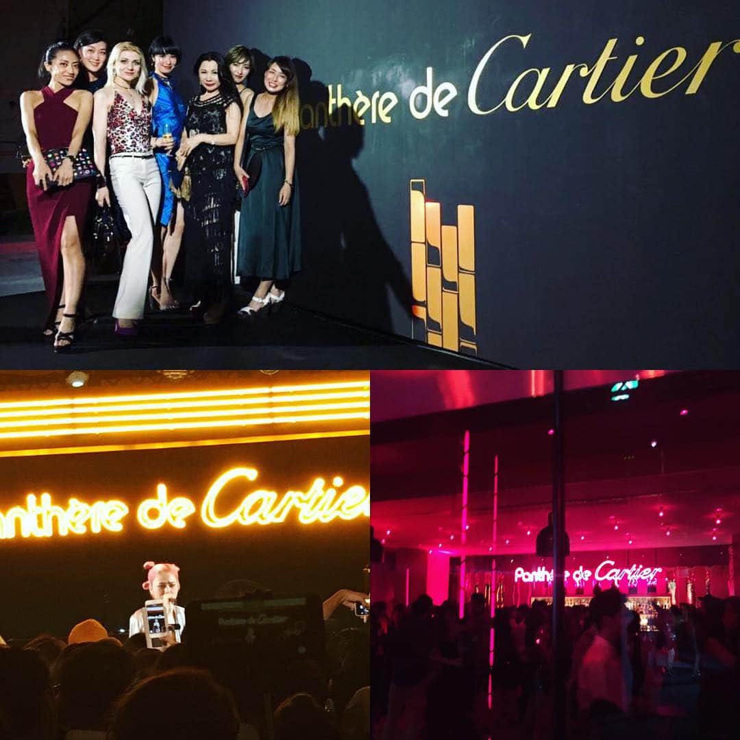 UNCLACKのインスタグラム：「#パンテールトーキョー #カルティエパーティ #PantheredeCartier #CartierParty #chara #sing #90' #party」