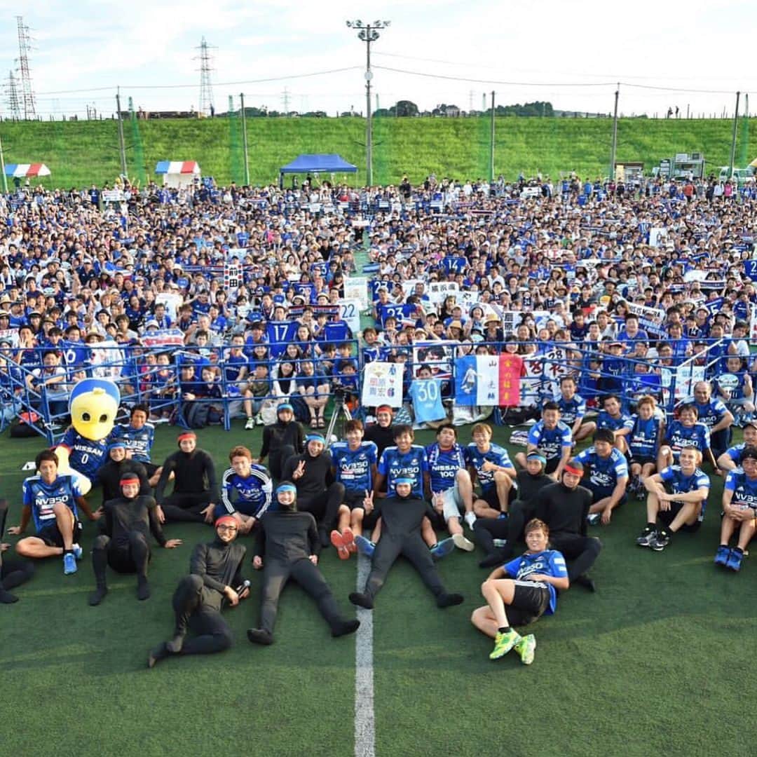 原田岳のインスタグラム：「今日はトリフェスでした！ ファン、サポーターの皆さん暑い中ありがとうございました！ 個人的には課題がたくさん見つかりましたがみんな楽しそうだったので良かったです！」