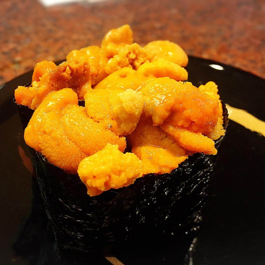 のインスタグラム：「ウニってなんでこんな美味しいよ？大好きです。#飯テロリストかずさ」