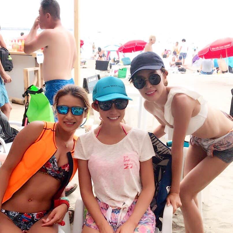 彩海のインスタグラム：「. . 海の日♡ .  今日は由比ヶ浜と逗子海岸へ ジェットとクルーザーで♡ . . . . #水着#ビキニ#bikinigirl #bikinilife#swimingtime #fitnessgirl#fitnessmotivation #fitgirl #summerday #instagood #instabikini #ダイエット#ダイエッター#夏だ#海#海水浴#クルージング#クルーズ #私はまた焼けたのだろうか」