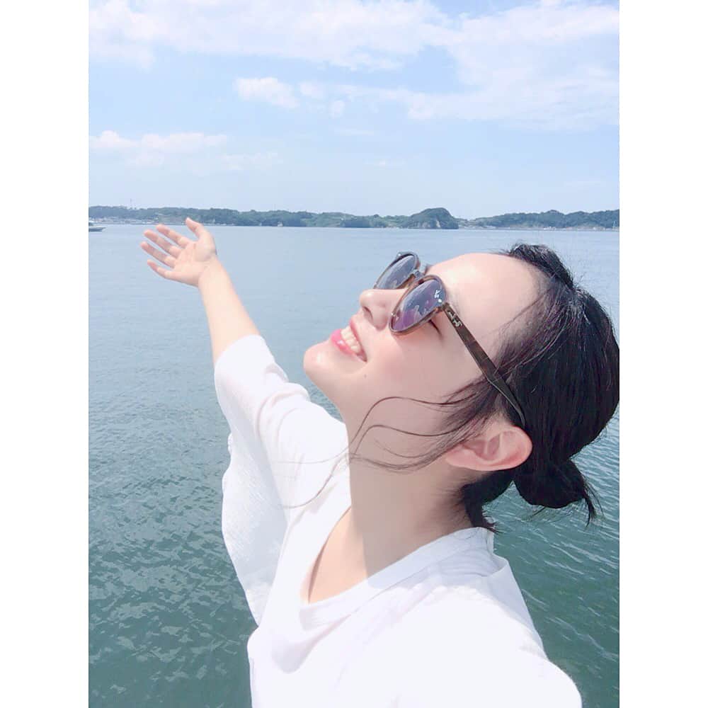 大谷凜香さんのインスタグラム写真 - (大谷凜香Instagram)「海の日だから、 海までお兄ちゃんとドライブ🚘」7月17日 12時37分 - rinka_ootani