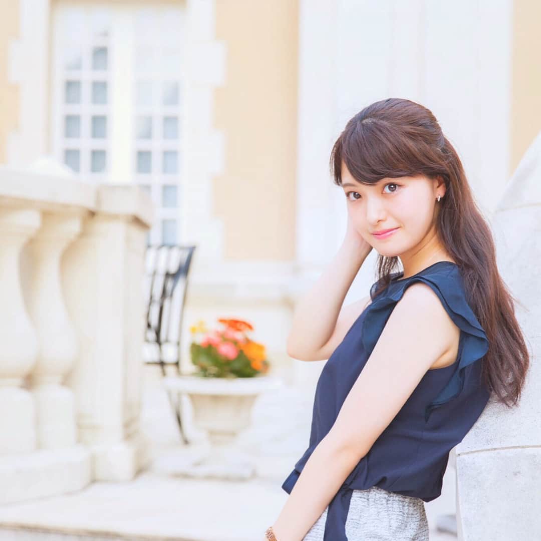遠野愛のインスタグラム：「今日は休講が重なり五限だけになったので、今から学校に行きます😇 プロフィールに貼ってあるリンクから是非投票よろしくお願いします🙇https://misscolle.com/aoyama2017/vote #青山学院大学 #ミス #aoyamamisscon2017」