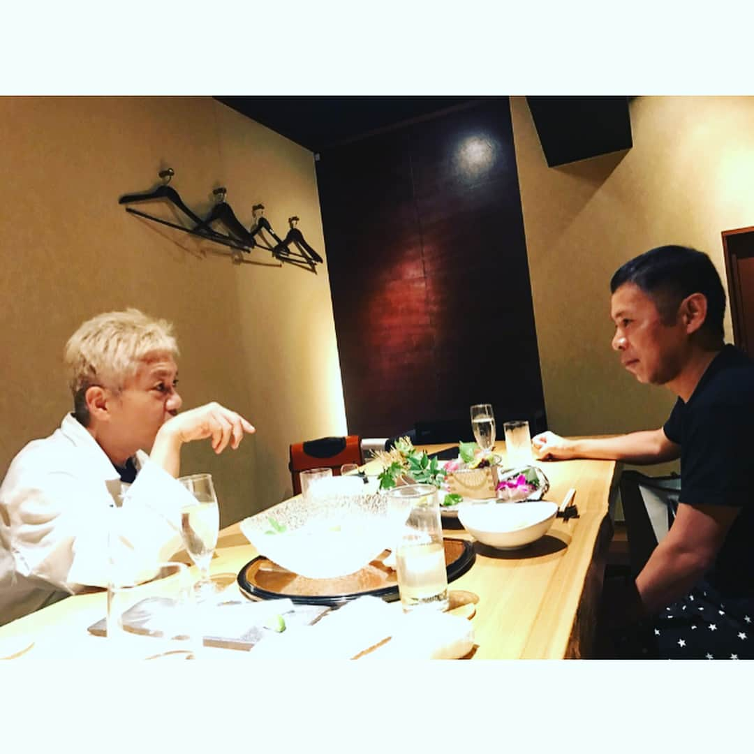 岡村隆史さんのインスタグラム写真 - (岡村隆史Instagram)「不思議な集会 博士さん、若菜さん 色々話して楽しかった」7月18日 16時46分 - okamuradesu