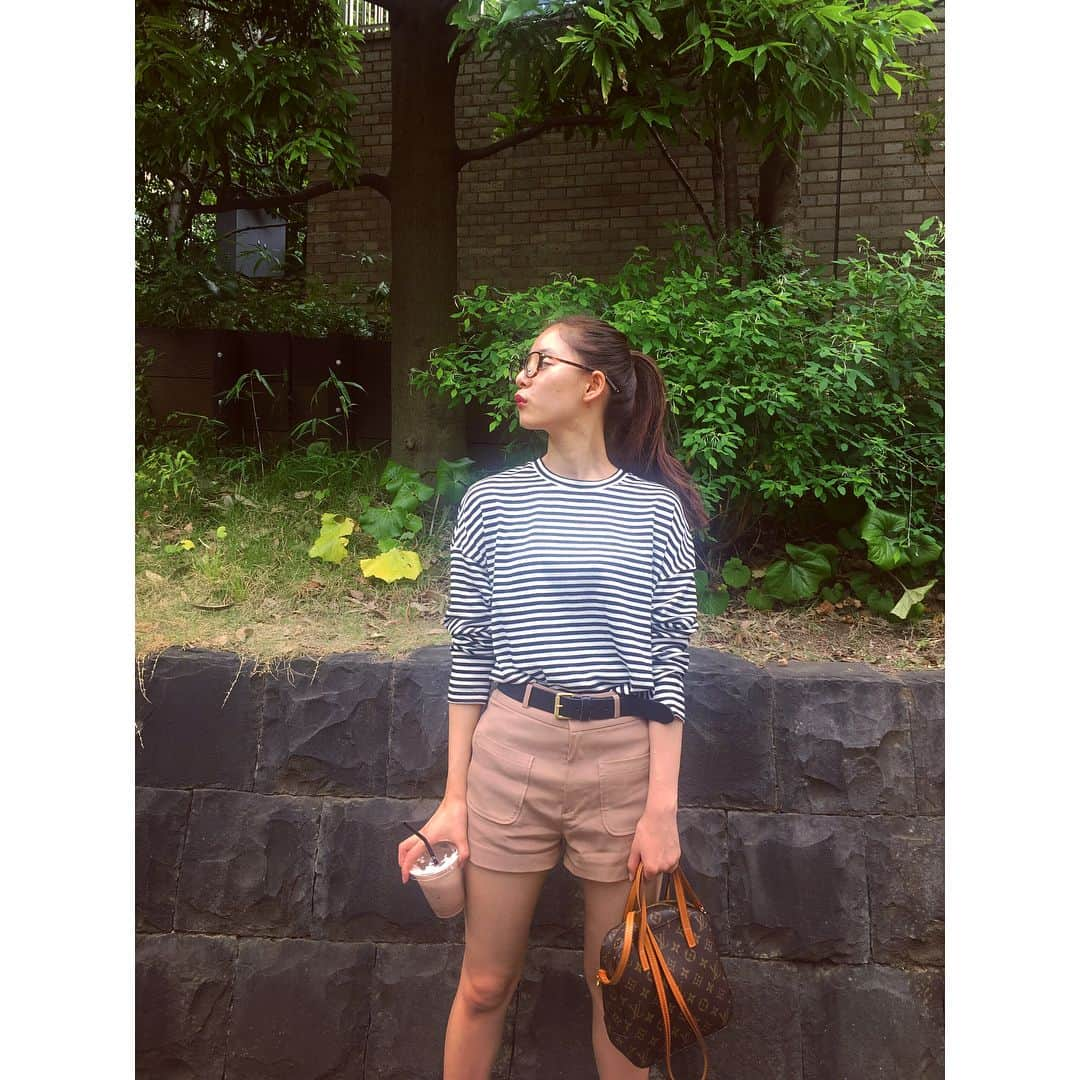 新木優子さんのインスタグラム写真 - (新木優子Instagram)「私服。 tops : FLORENT bottom : UNITED ARROWS bag : LOUIS VUITTON」7月19日 14時11分 - yuuuuukko_