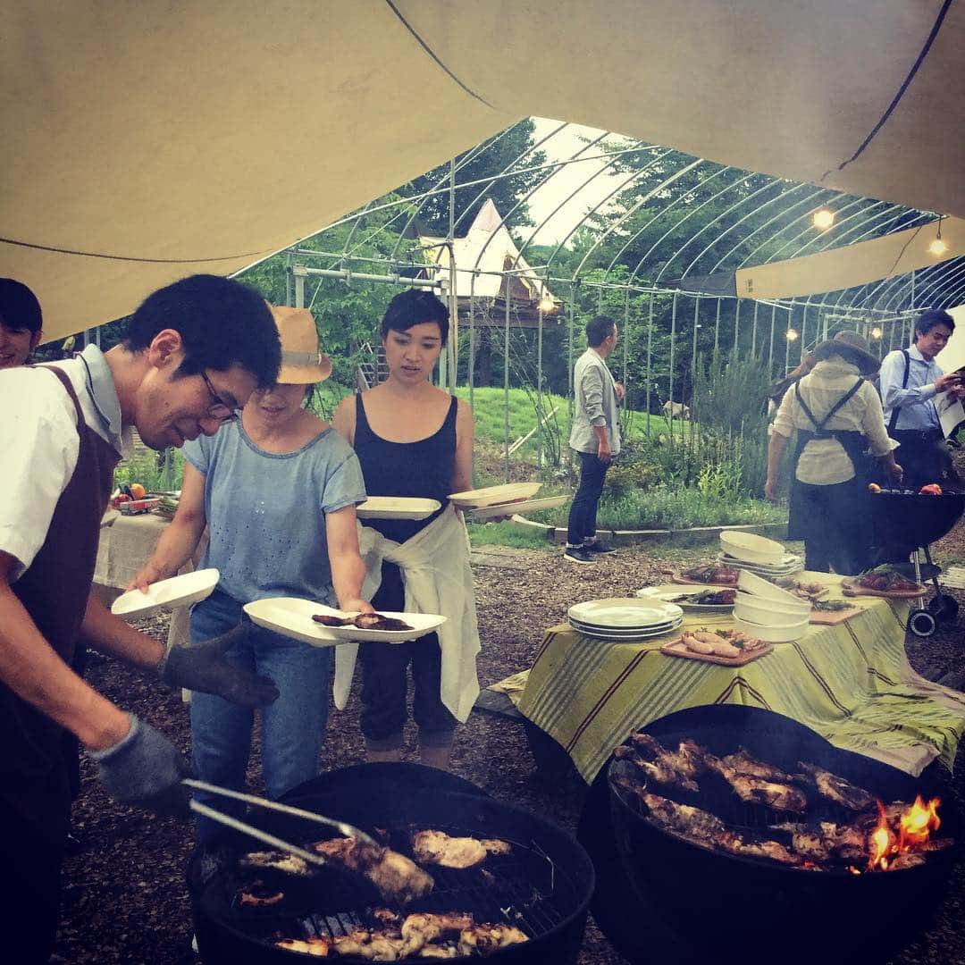 里山ホテル ときわ路のインスタグラム：「#zekkeiいばらき2017 #死ぬまでに行きたい日本の絶景  モニターツアーの皆さまに、 #里山ホテル の #イタリアンbbq を楽しんで頂きました！」