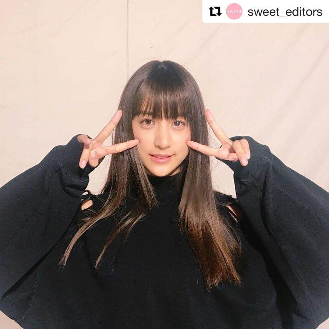 山本美月さんのインスタグラム写真 - (山本美月Instagram)「今日はsweetの撮影でした♡ たのしかったヾ(´∇｀)ﾉ  #Repost @sweet_editors (@get_repost) ・・・ 今日は山本美月さんと撮影！とっても素敵にDIESELのお洋服を着こなしてくれました😳💘 ・ 8月売り9月号をお楽しみに😎 @mizuki_yamamoto_official  @diesel  #スウィート #山本美月 #mizukiyamamoto  #DIESEL #ディーゼル #スウィート編集YT」7月20日 22時53分 - mizuki_yamamoto_official