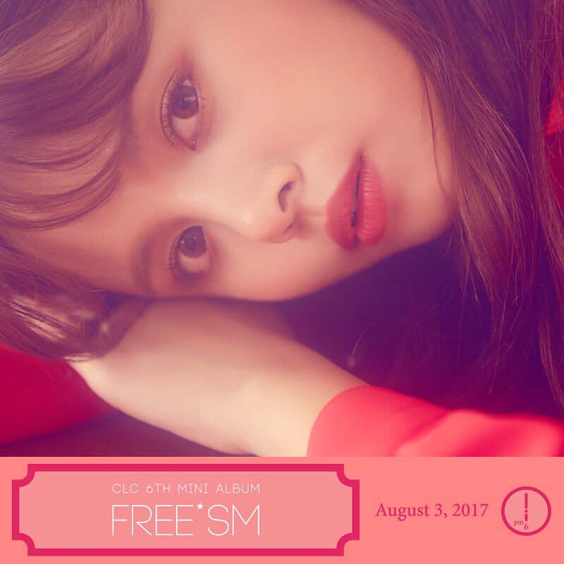 ソンのインスタグラム：「CLC 6th mini album [FREE'SM] Concept Photo 1 2017.08.03 18:00 (KST)  #CLC #FREESM #comeback」