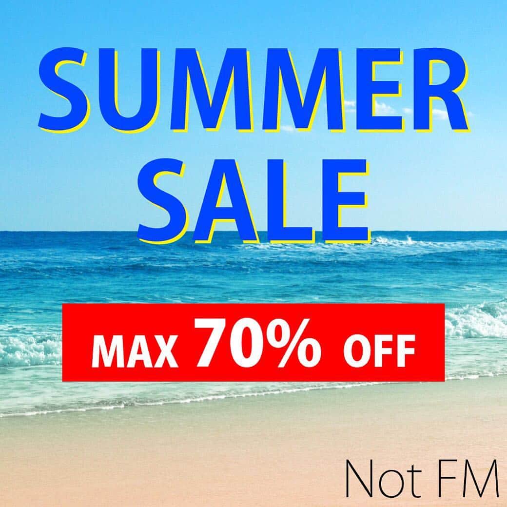Not FMのインスタグラム：「SUMMER SALE🌊 MAX70%OFF！！ 全商品SALE特別価格になっております！ ぜひこの機会にお買い物をお楽しみください♡ * Not FM『高品質プチプラファッション』 ▷プロフィールからリンク📱 * #notfm #プチプラ #ootd #outfit #楽天 #今日の服 #今日のコーデ #coordinate #fashion #outfit #ootd #instafashion #mamacoordinate #ママコーデ #ファッション #コーデ #コーディネート #japan #instagood #snap #happy #モノトーン #シンプルコーデ #大人コーデ #プチプラコーデ #大人女子 #大人カジュアル #style #SUMMER #SALE」
