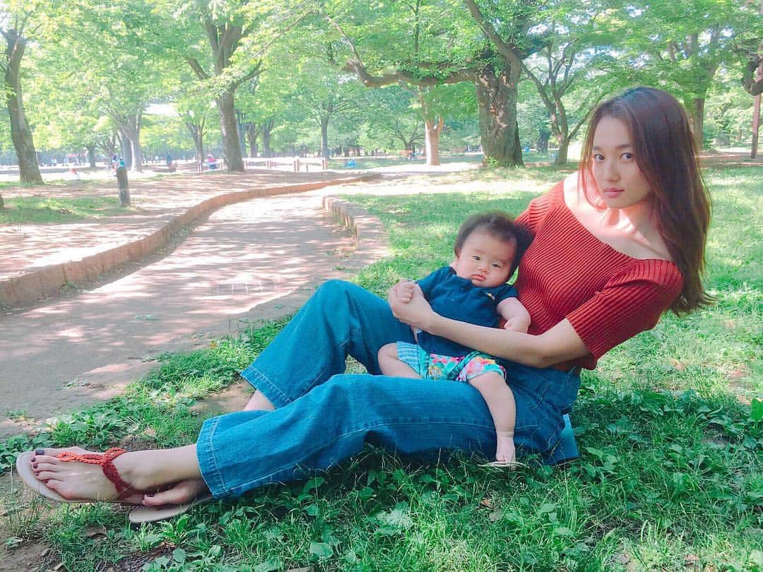 神田咲実さんのインスタグラム写真 - (神田咲実Instagram)「そういえば、 叔母になりました👩‍👦 今日でちょうど5ヶ月👶🏻 これは3ヶ月くらいの時。 #すでにでかいな！！！笑 #LOVE#甥っ子 #叔母#anty」7月21日 20時51分 - sakimikanda