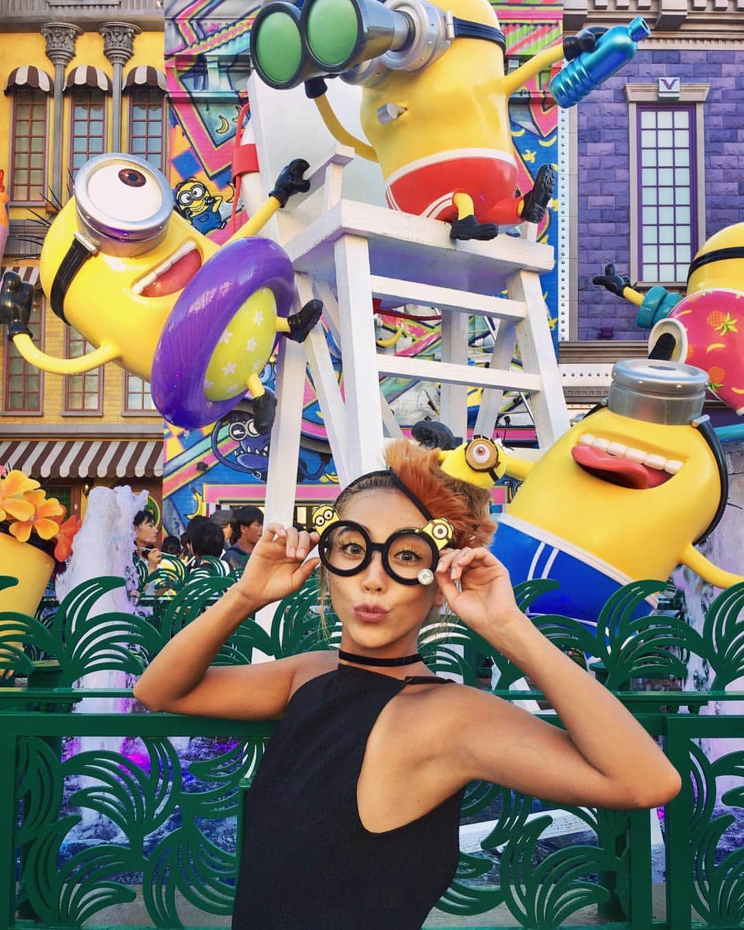 細井宏美さんのインスタグラム写真 - (細井宏美Instagram)「usj🌎✨ #usj#universalstudiojapan#minions#osaka#ユニバ」8月15日 23時58分 - romihi_romihi