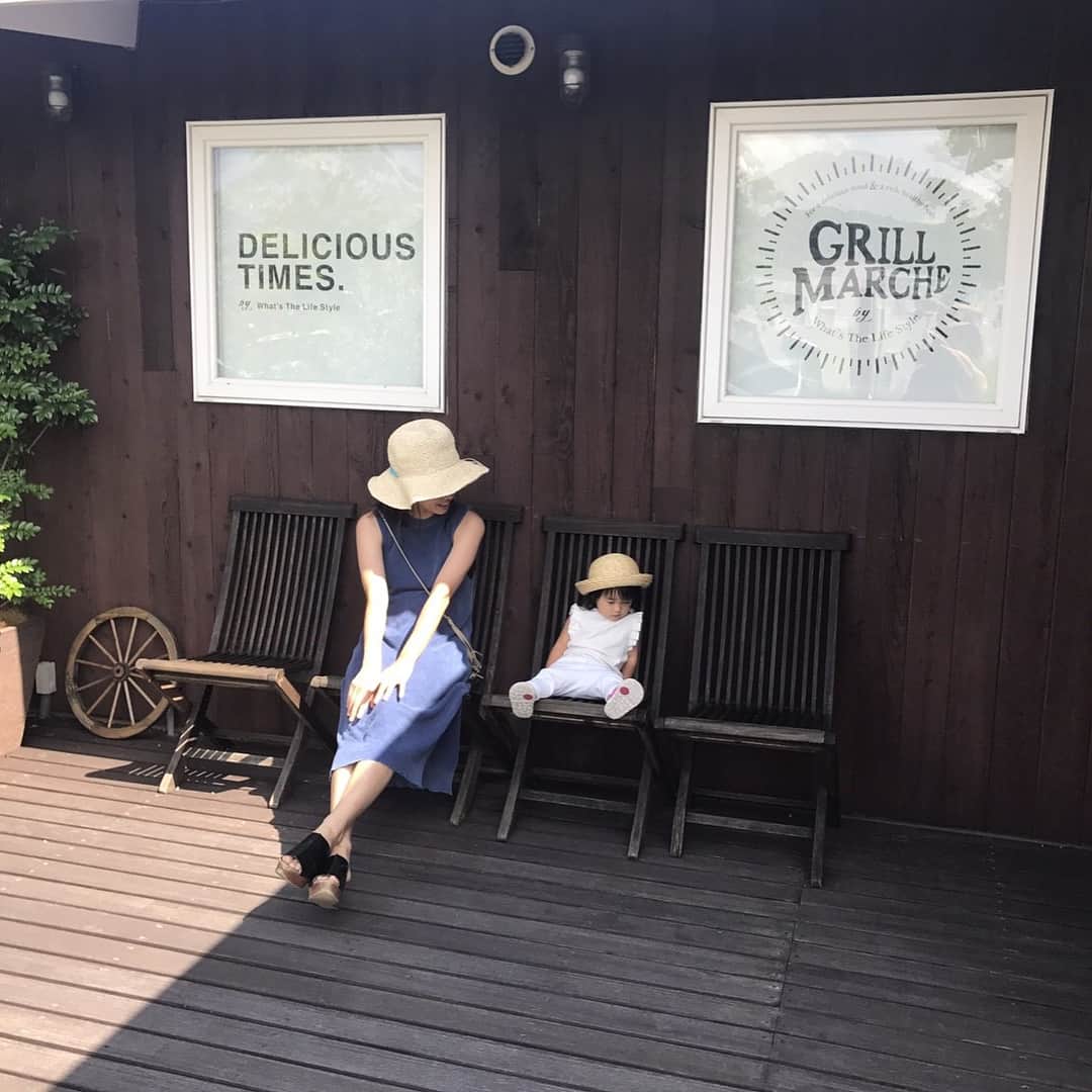 近藤あみのインスタグラム：「友人と休日のおでかけ🚗  #ぶどう狩り#風邪気味#滋賀県#お盆遊びすぎた#しかしまだまだ遊ぶ#楽しい毎日」