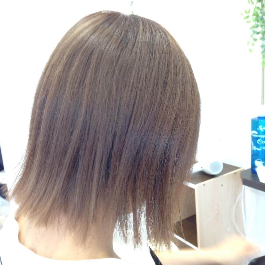 Nattyさんのインスタグラム写真 Nattyinstagram お客様style ミディアム ボブヘア ヘアカラー アッシュカラー Natty Hairproducenatty Nattystyle ナッティー ヘアサロン ヘアスタイル ヘアカタログ ヘア イメチェン 17夏カラー 夏へ