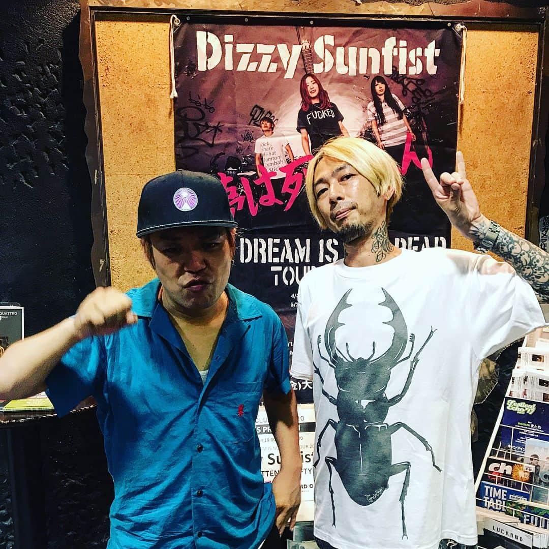 N∀OKIさんのインスタグラム写真 - (N∀OKIInstagram)「先日の名古屋 LIVE終わりに 久々SHINの店  CRUCIALへ  毎度ええ時間した  #DxAxM #CRUCIAL #アンパンマン #名古屋」7月27日 14時08分 - chairoy1945